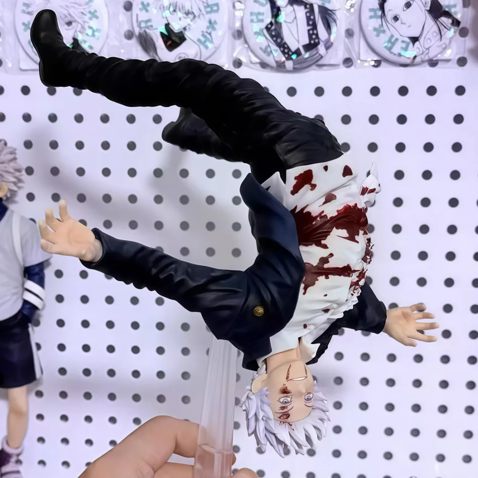 Image of 19CM Anime Jujutsu Kaisen Figur Staffel 2 FIGURIZMα Satoru Gojo Erwachen Fliegendes Modell Spielzeug Geschenk Sammlerstück Actionfigur PVC