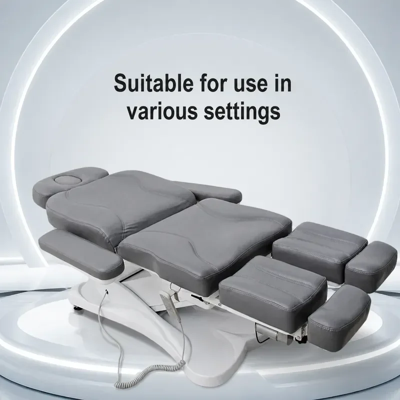 Bohorio Electric Beauty Bed Lifting Rotating Tattoo Embroidery Eyelash Massage Chair for Use