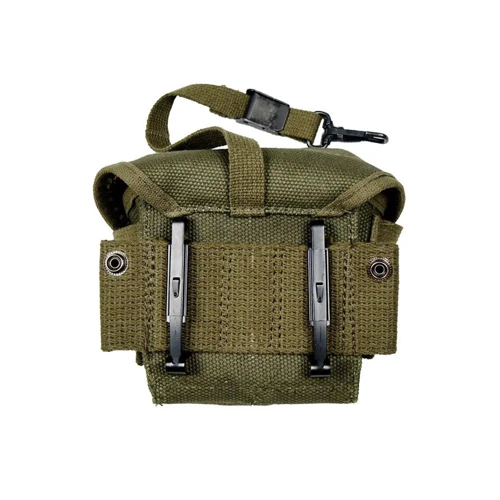 Replica WW2 U.S. Army Vietnam M1956 Pouch Short 20rd Universal Canvas Magazine Pouch