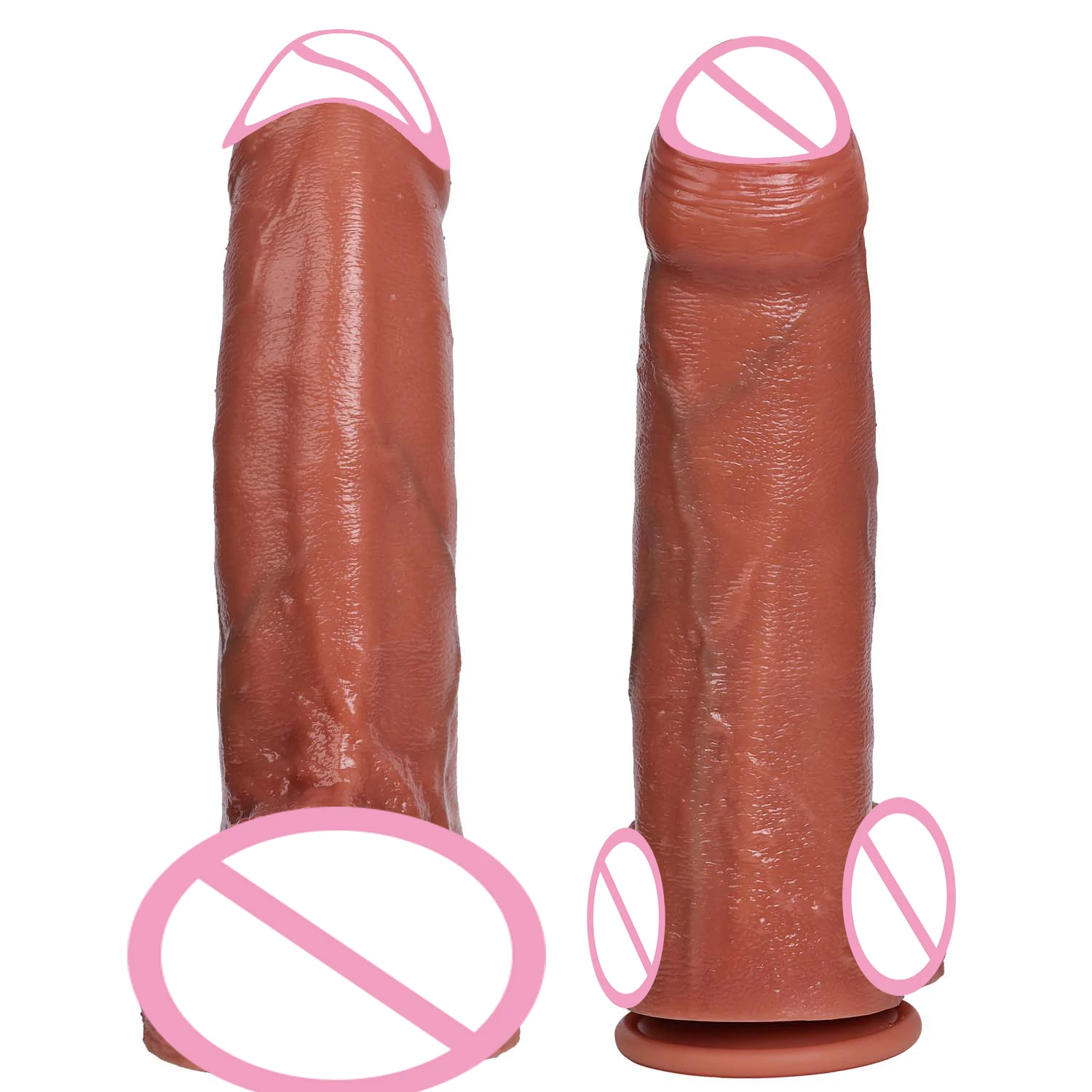 柔らかい長い包皮ディルド、リアルなディルド、リアルな肌、大きなペニス、シリコン製ペニス、吸盤付きアナルディルド、女性用セックストイ