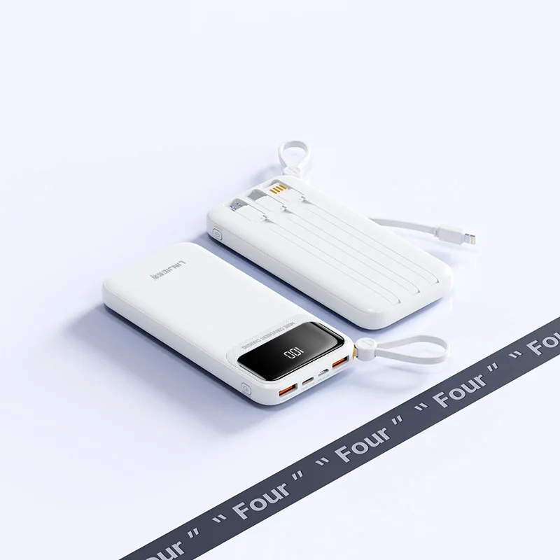 3C مصدر طاقة متنقل 1 واط/2 واط مللي أمبير قدرة حقيقية شحن سريع للغاية سعة كبيرة شاشة ديجيتال بطارية بمشبك خلفي محمول
