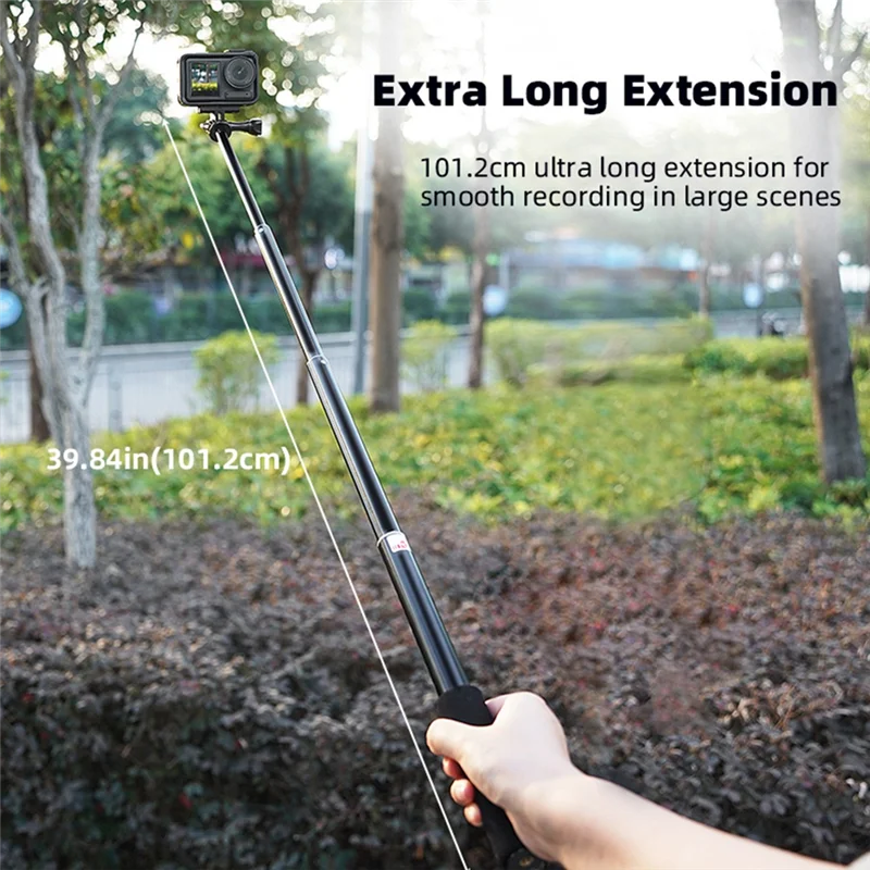 

-PQWN Extendable Edition Selfie Stick For OSMO POCKET 3 Sports Camera Replacement Spare Parts Accessories