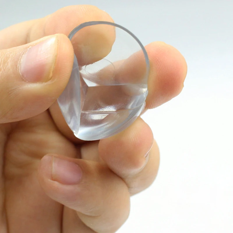 8pcs Child Baby Safety Silicone Protector Table Soft Transparent Children Anti Collision Table Corner Edge Protection Cover