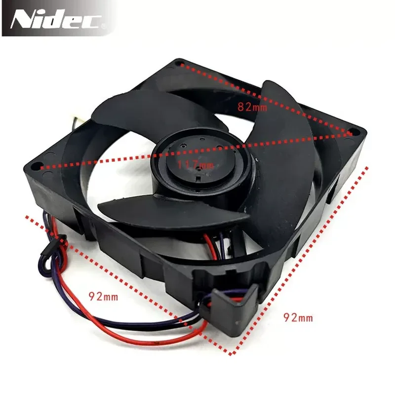 for Midea Refrigerator BCD-182WL Freezer Compartment Fan U92C12MS7BA3-52Z20 Fan Motor Accessories