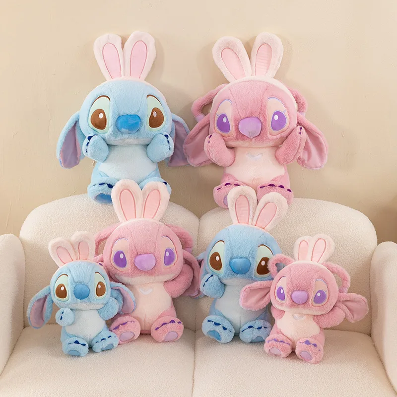 

Miniso New Sitting Stitch Doll Stitch Plush Toy Stitch Cute Dolls Holiday Gift Christmas Gift Boys and Girls Birthday Gift