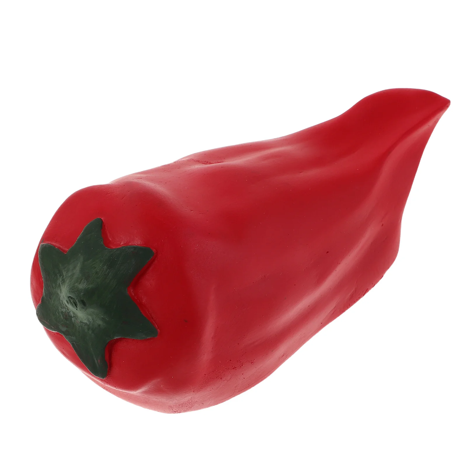 

Hidden Outdoor Key Box Chili Shaped Resin Garden Decor Weatherproof Secure Holder Porch Yard Hidden Lock Box