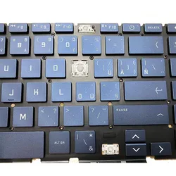 Bisagra de Clip de tijera para teclado HP Victus 16-d0511la 16-E 16-e0504nw 16-e00 15-EK0020CA 15-EN, azul