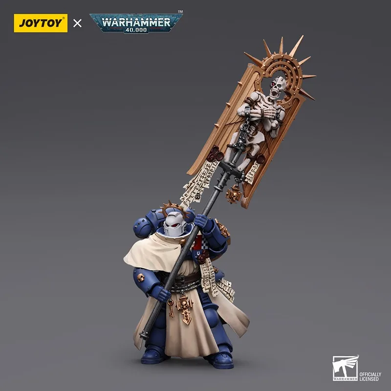 【Accessories】JOYTOY Warhammer 40k 1/18 Action Figures Ultramarines Bladeguard Ancient Model Toy