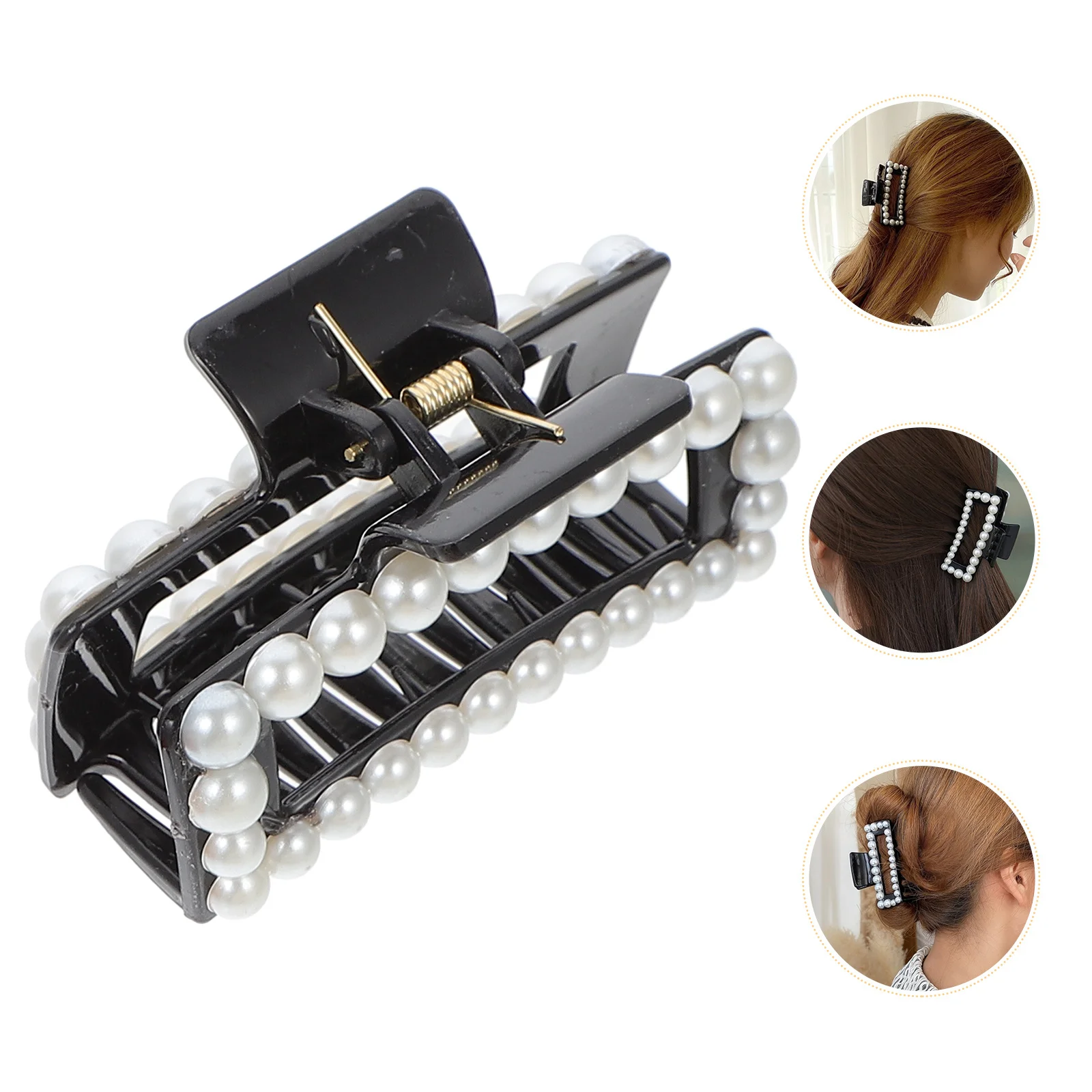 

Hair Jaw Clip Shark Design Practical Decorative High Quality Material Strong Durable Graceful Sweet Temperament