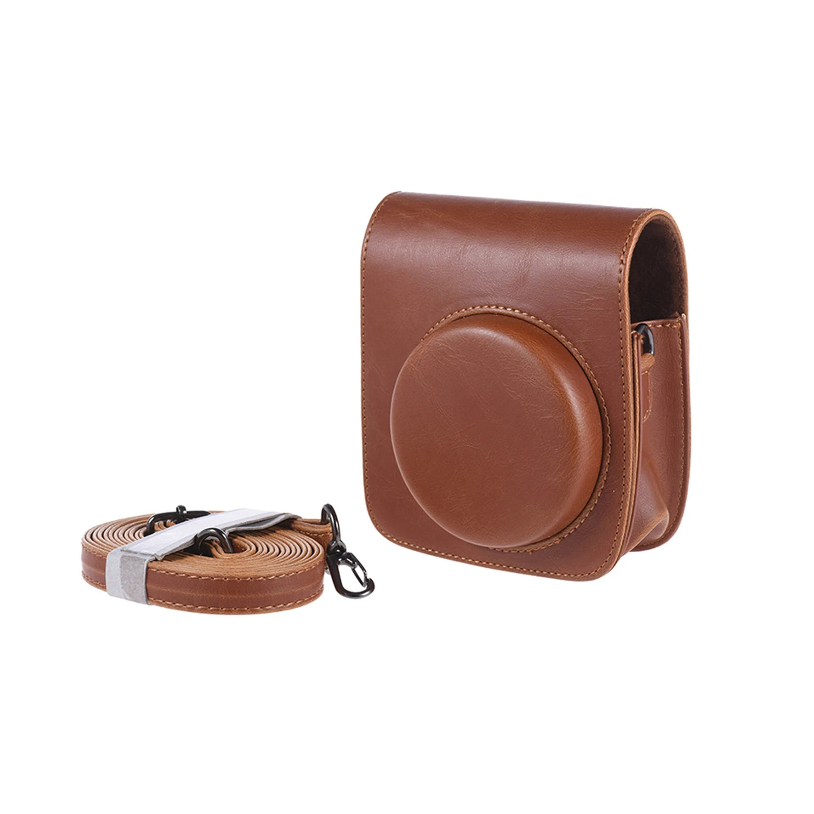 

Vintage PU Protective Camera Case Bag Pouch Cover Protector w/ Strap for Fujifilm Mini 90 Instant Film Camera fashion bag