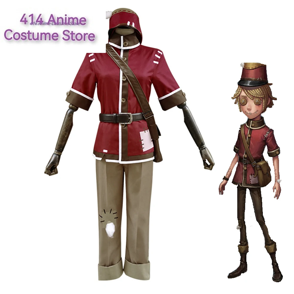 

Game Identity V Cosplay Costumes Postman Victor Grantz Cosplay Costume Survivor Original Skin Uniform Suits Clothes Red Uniform