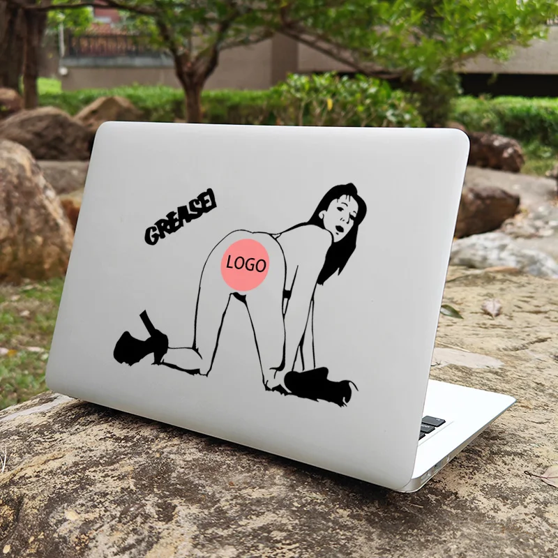 Sexy Girl Creative Design Vinyl Decor Laptop Sticker for Macbook 13 Pro 14 Air Retina 15 Mac Top Cover Skin iPad Notebook Decal