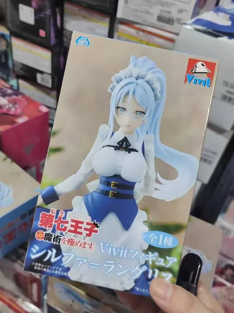 Novo lloyd sylpha ren vivit dos desenhos animados modelo colecionável anime figura de ação para decoração desktop serviço sistema presente brinquedo original