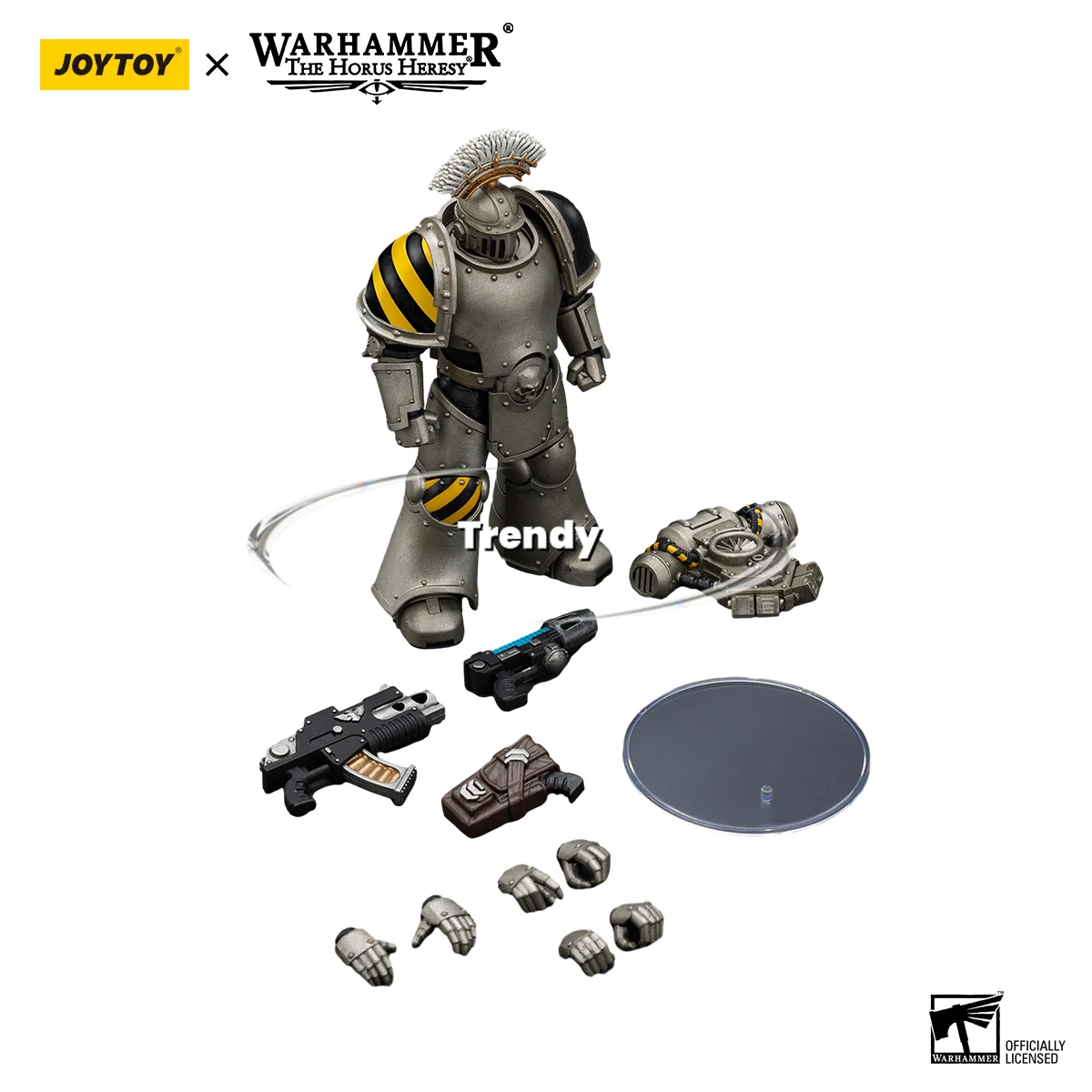 [سبوت السلع] JOYTOY Warhammer 30K 1/18 شخصيات الحركة Lron Warriors MKlll التكتيكية 2 قطعة نموذج عسكري أنيمي