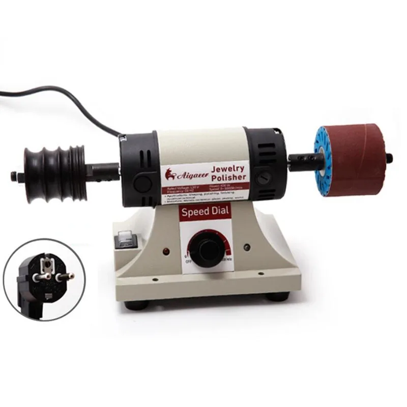 Manual tools and polishing for vegetable leather edge sand, AC 220V leather edge polishing machine - Mini desktop grinder