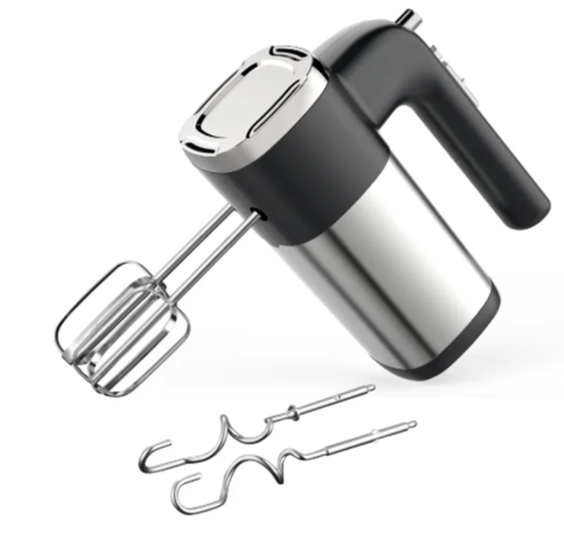 5 speeds TURBO mode Self-Control Speed Baking Mixer Egg Food Beater Stainless Steel handheld Mixer Electric Hand mixer