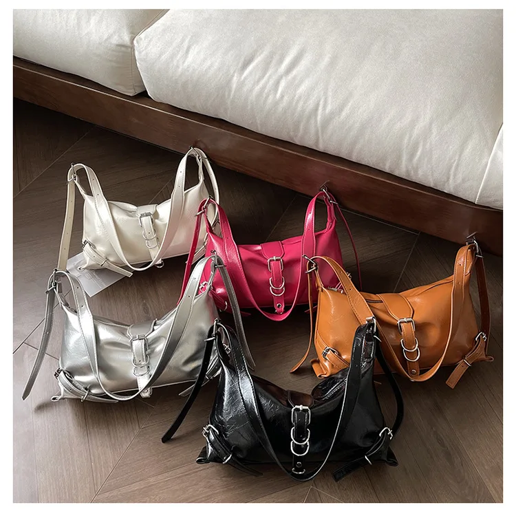 

2025 High Quality Women's Bags Autumn New Fashion Simplicity High-capacity Advanced Sense Shoulder Bag Solid Versatile Handbags