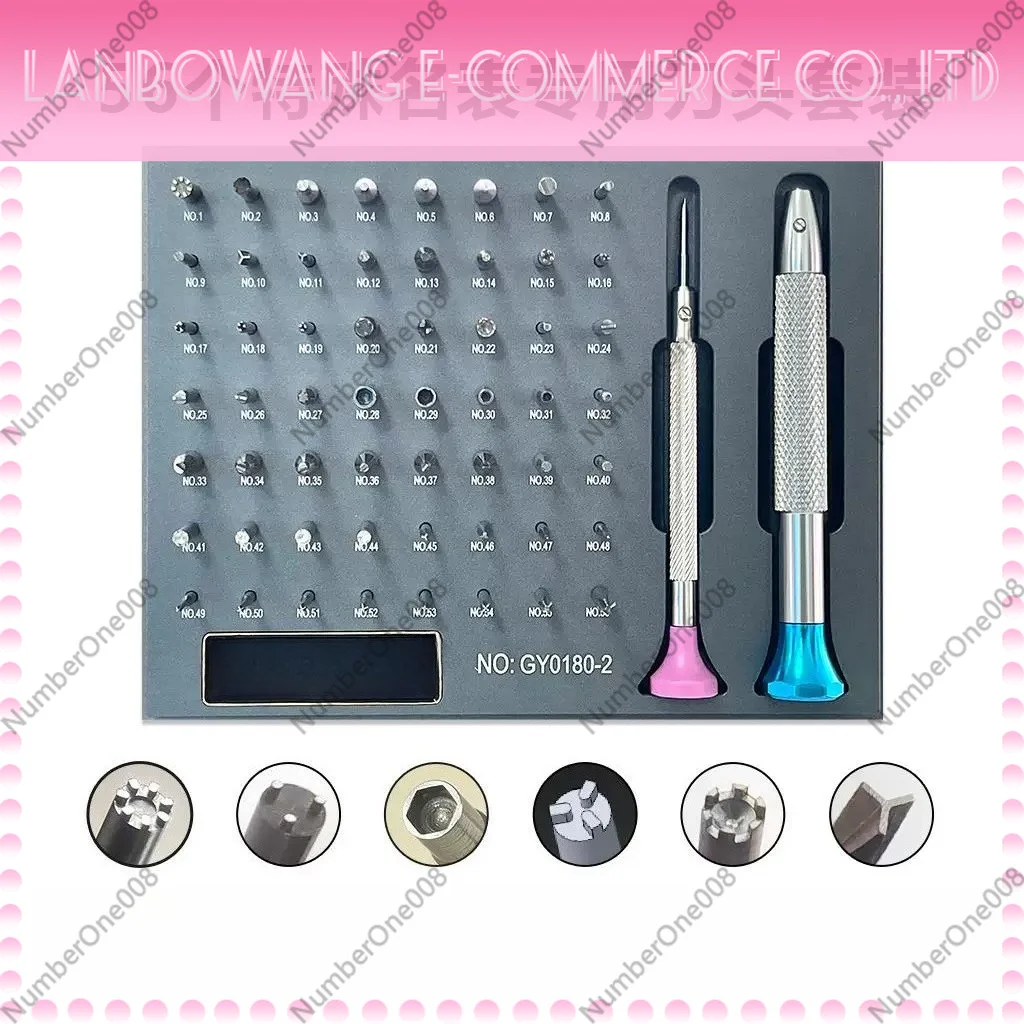 Watch Repair Screwdriver Set Precision Tool Kit for Watch Movement Case Back Opening