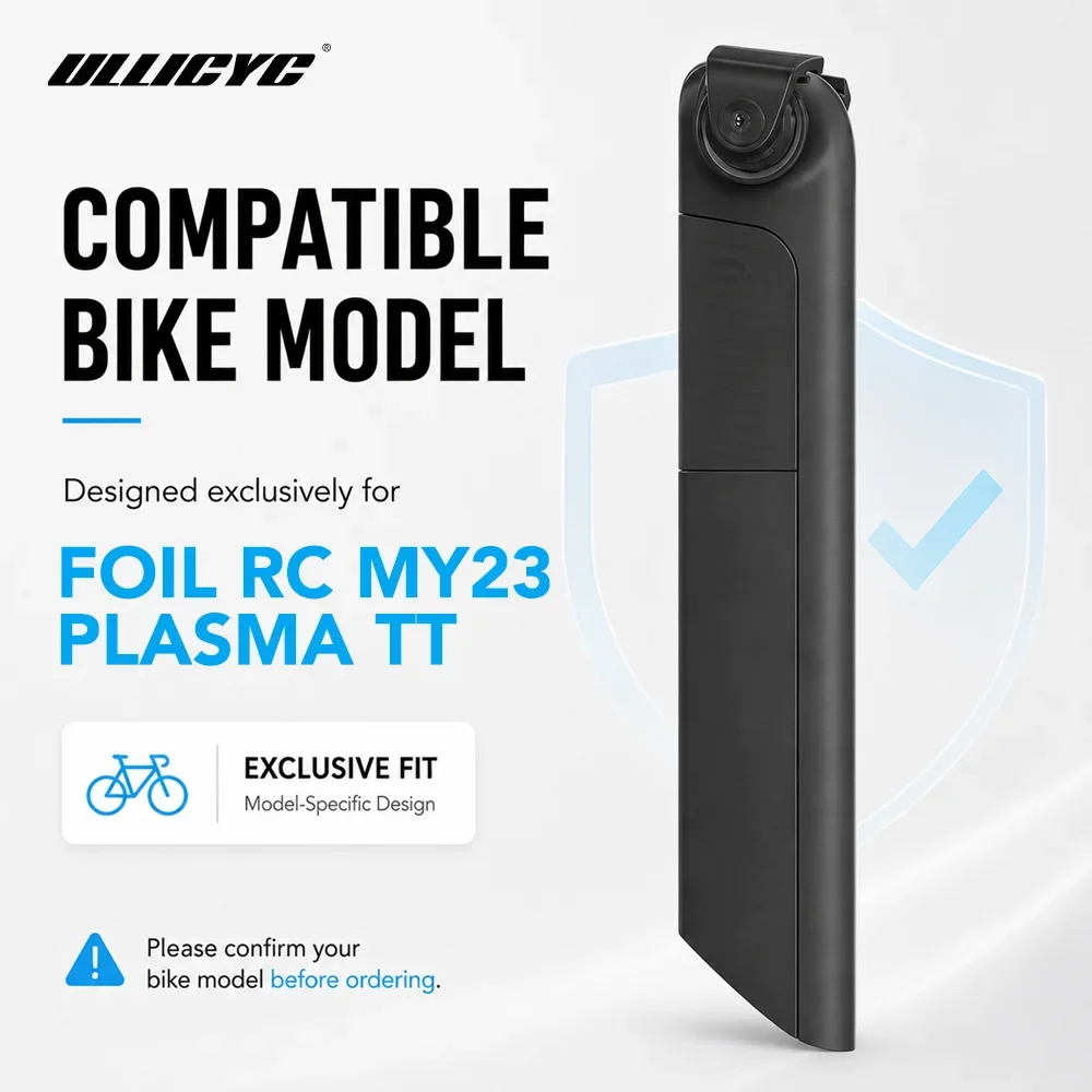 ULLICYC T1000 Carbon Aero D Shape Seatpost 0mm Offset 380mm For Scott Syncros Duncan SL Aero CFT Foil RC MY23 Plasma TT Bike
