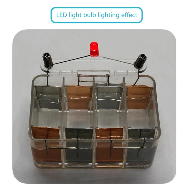 Interactive Saltwater Battery Experiment Box for Teaching Physics and Energy Conversion Student Hands On Learning Toy