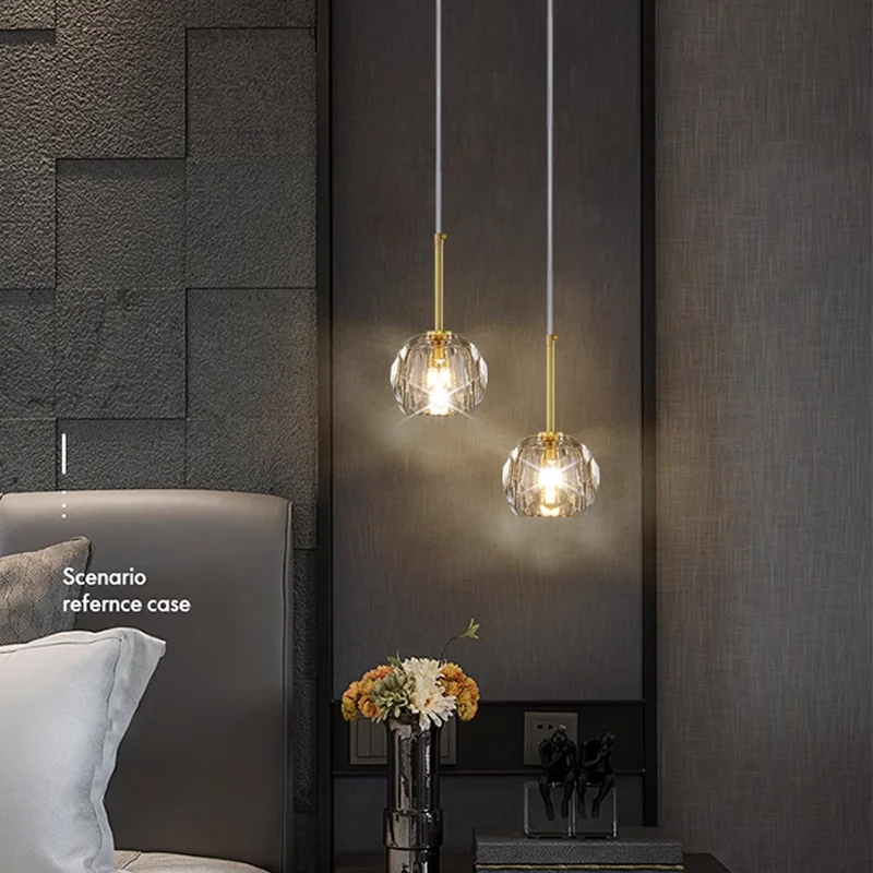Ring Minimalist Pendant Lights Acrylic LED Pendant Lamp for Dining Room Kitchen Bedside Home Decoration Hanging Light