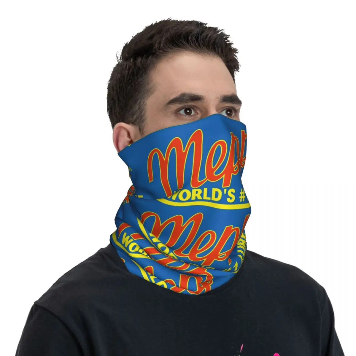 Mepps weltweit #1 Köder Tasche Bandana Hals abdeckung bedruckte Maske Schal Mehrzweck Kopf bedeckung Reiten Unisex Erwachsenen die ganze Saison