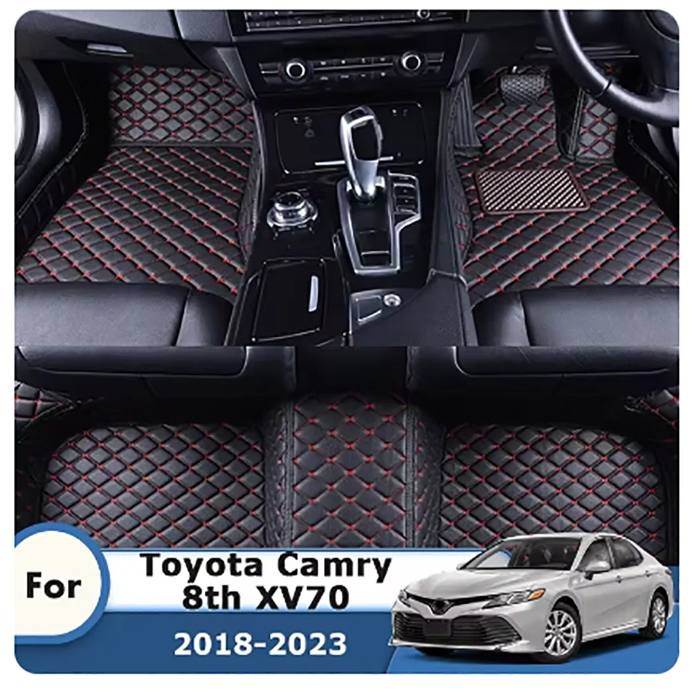 

Автомобильные коврики на заказ, коврики для Toyota Camry 8th XV70 2024 2023 2022 2021 2020 2019 2018, коврики, автомобильные аксессуары, крышка интерьера