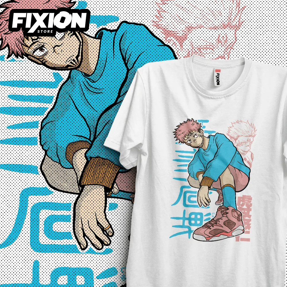 Jujutsu Kaisen – Itadori – Nuevos Diciembre!Anime T Shirt Manga Gift For Anime Lover All Size Cotton