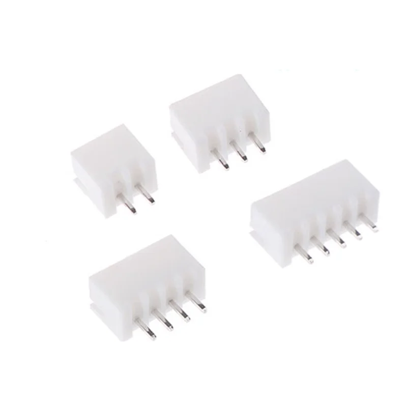 40pcs Xh2.54 2.54mm Socket Connector Pin Header Straight Pin 2p-12p Total 11 Types