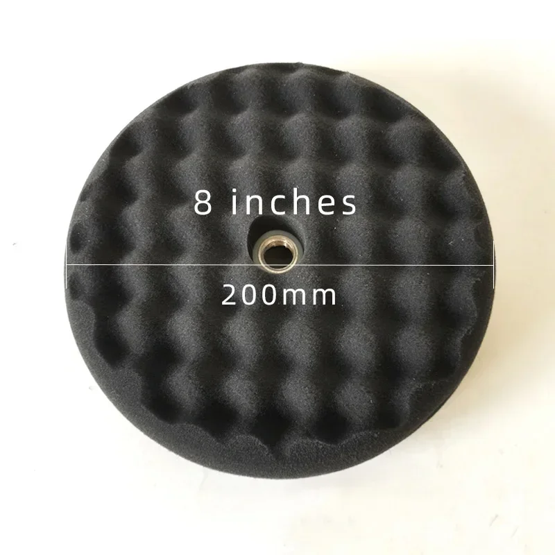 

Double-sided Wave Polishing Sponge Polishing Disc Wheel 8-inch 5707 White Black 5706 Coarse Wax Car Waxing Sponge Disc