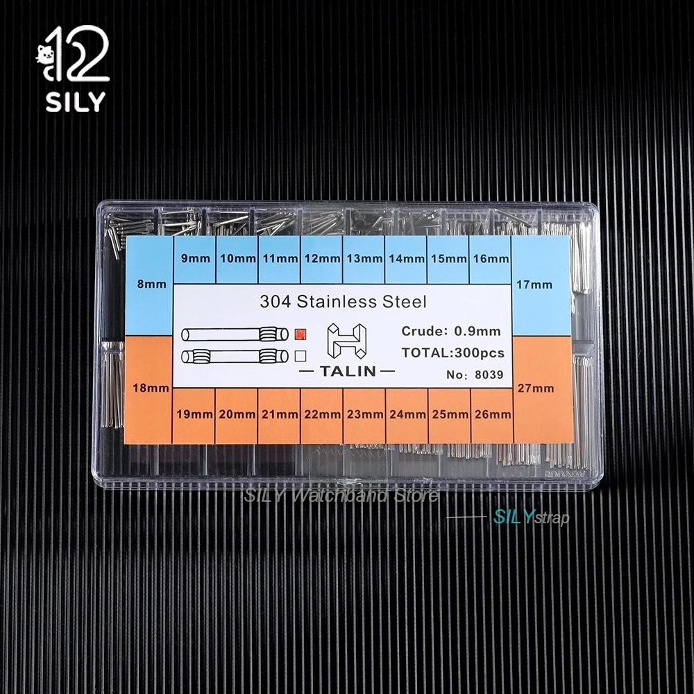 300pcs Watch Band Split Bar Link Pins, Accessory Pack