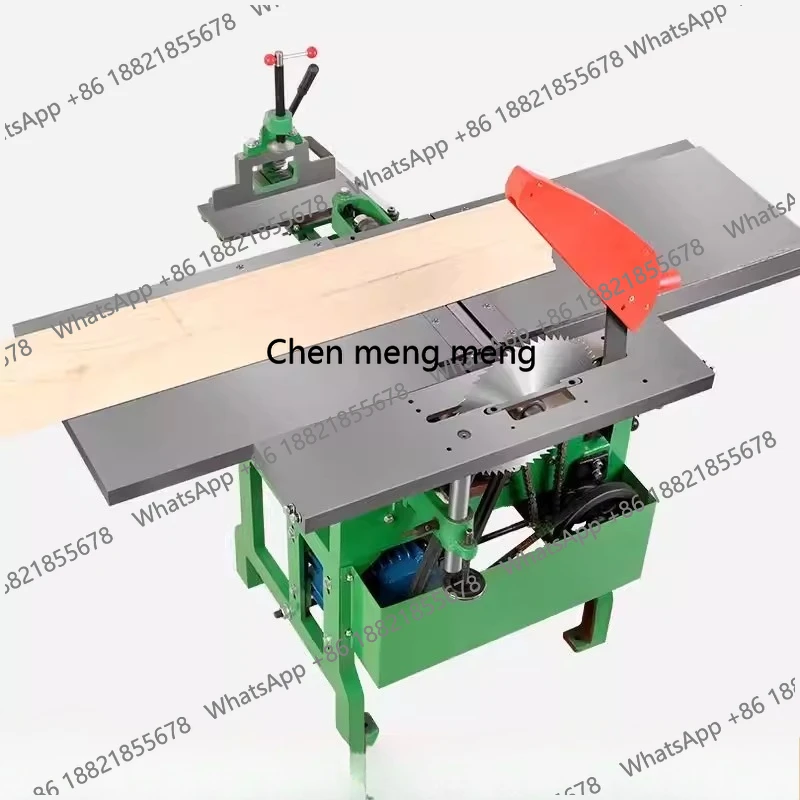 Woodworking Planer Benchtop Planer Machine Flat Planer Drilling Four-in-One Multi-Functional Woodworking Machine