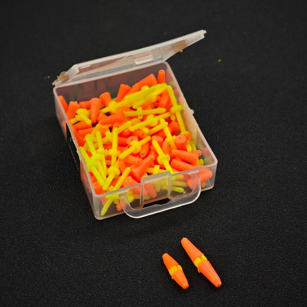 Ackibbik 40pcs/box  Fishing Float Stoppers Rod Bobber Float Stoppers Fishing Tackle Fishing Float Stoppers Tool Accessories gallery 1