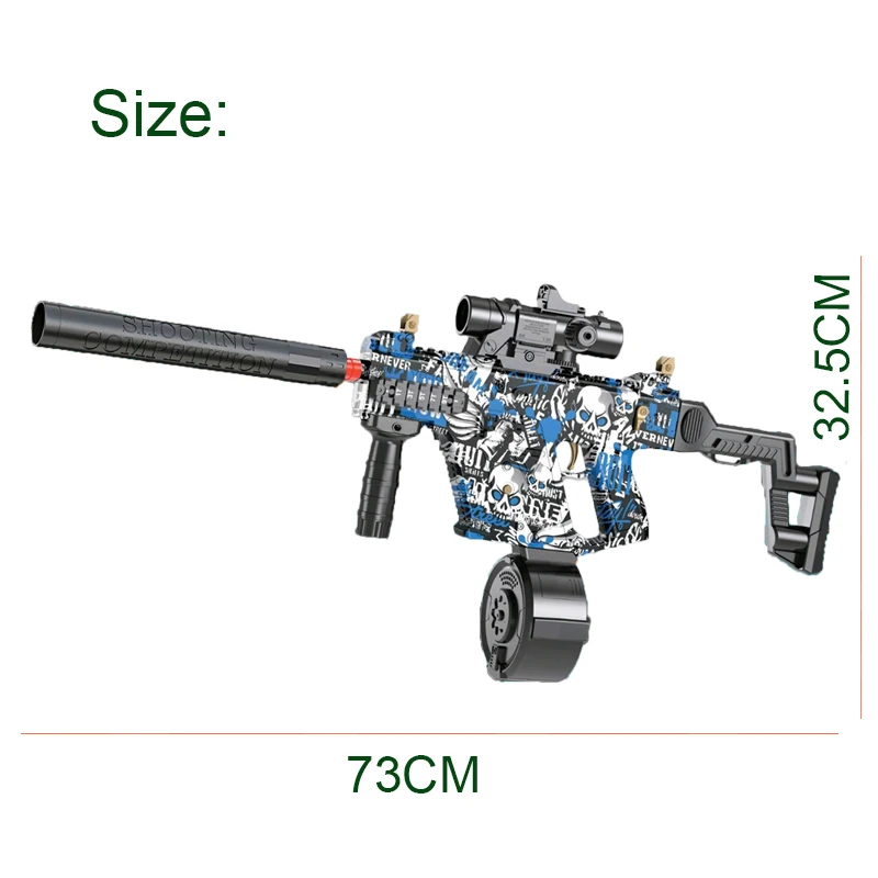 M416 Outdoor Shooting Automatic Gun Toy Victor Electric Shooting Water Bullet Pistol Interactive Toys For Kids Adults Christmas