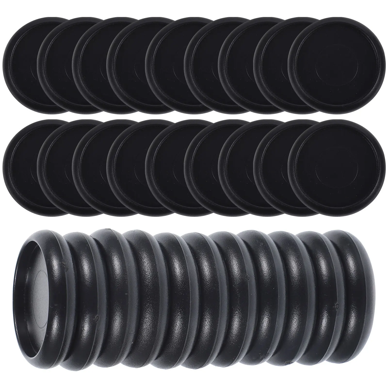 

44pcs Plastic Discbound Expansion Discs Premium Abs Material Smooth Edges For Diy Notepads Planners Binder Rings Loose Leaf