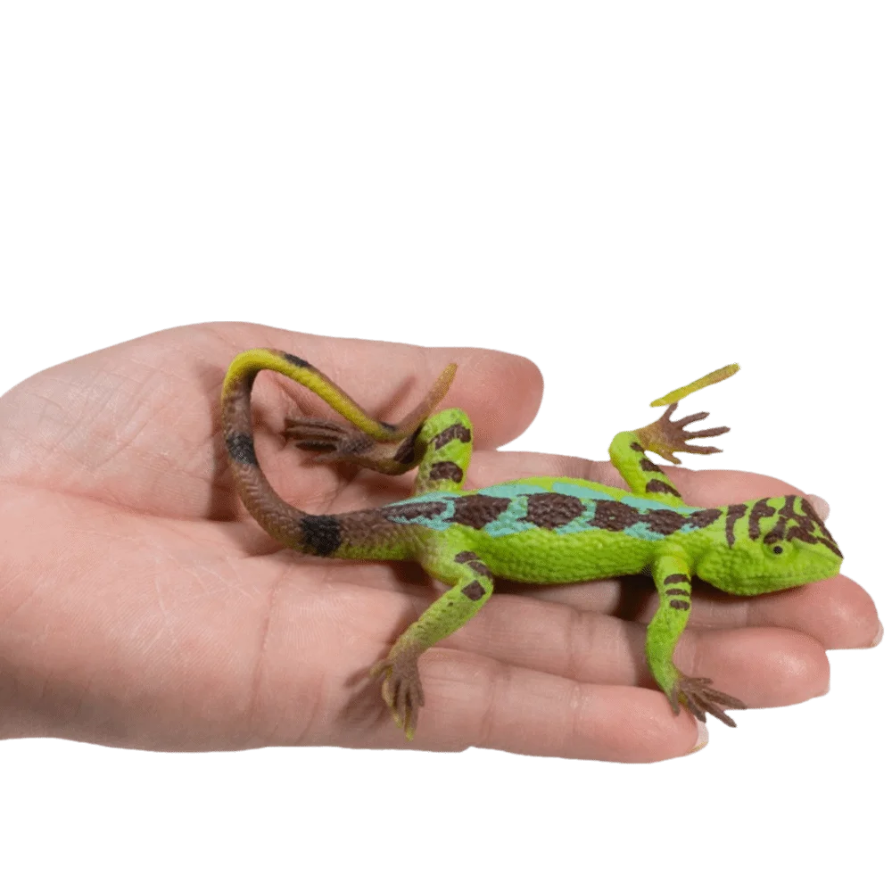 Gecko Prank Props Simulation Lizard Figures Cognition Toys Animal Figurines Lizards Action Model Simulation Soft TPR