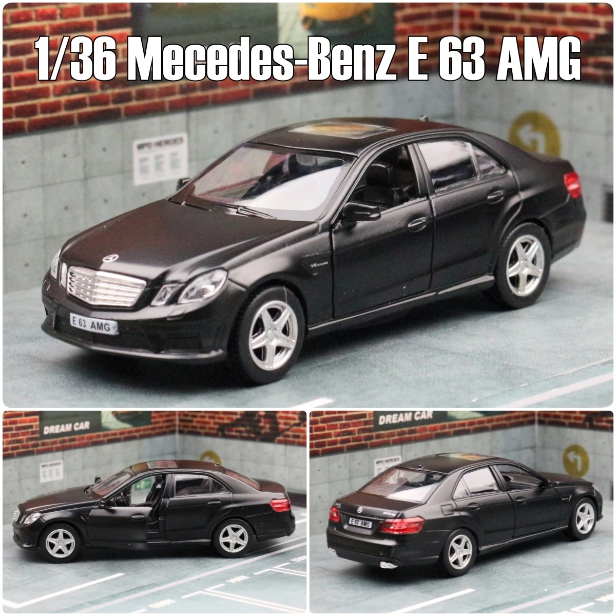 1/36 メルセデスベンツ E クラス E 63 AMG おもちゃの車のモデル子供の