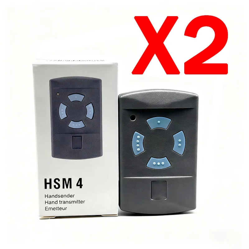 2uds HORMANN 868MHz Control remoto de la puerta HORMANN HSM4 HSM2 HS4 HS2 HS1 HSE2 HSE4 HSZ1 HSZ2 HSP4 HSD2 Control remoto para puerta de garaje