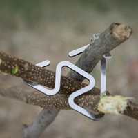1pc Outdoor Stainless Steel Hooks Are Not Easy To Slide Ultra Light Multifunctional Lightweight Camping Accessories Tools