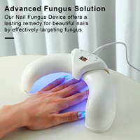 Nail Fungus Treatment Device 905nm Infrared Light 470nm Blue Light Toenail Fingernail Onychomycosis Removal LED Therapy Lamp
