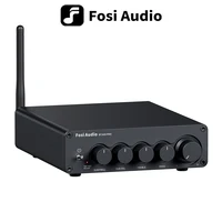 Fosi Audio BT30D PRO amplificador de potencia de sonido Bluetooth 2,1 canales Amp Audio Reciver para altavoz Subwoofer 165Wx2 + 350W