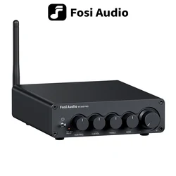 Fosi Audio BT30D PRO Bluetooth Sound Power Amplifier 2.1 Channel Amp Audio Reciver for Speaker Subwoofer 165Wx2 +350W