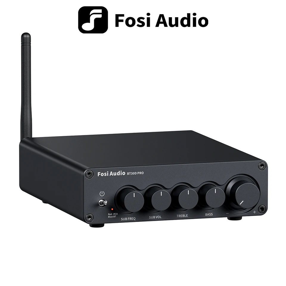 Fosi 最新の プリメインアンプ BT30D Audio Fosi Audio 2.1 サウンドパワーアンプ Bluetooth BT30D アンプ