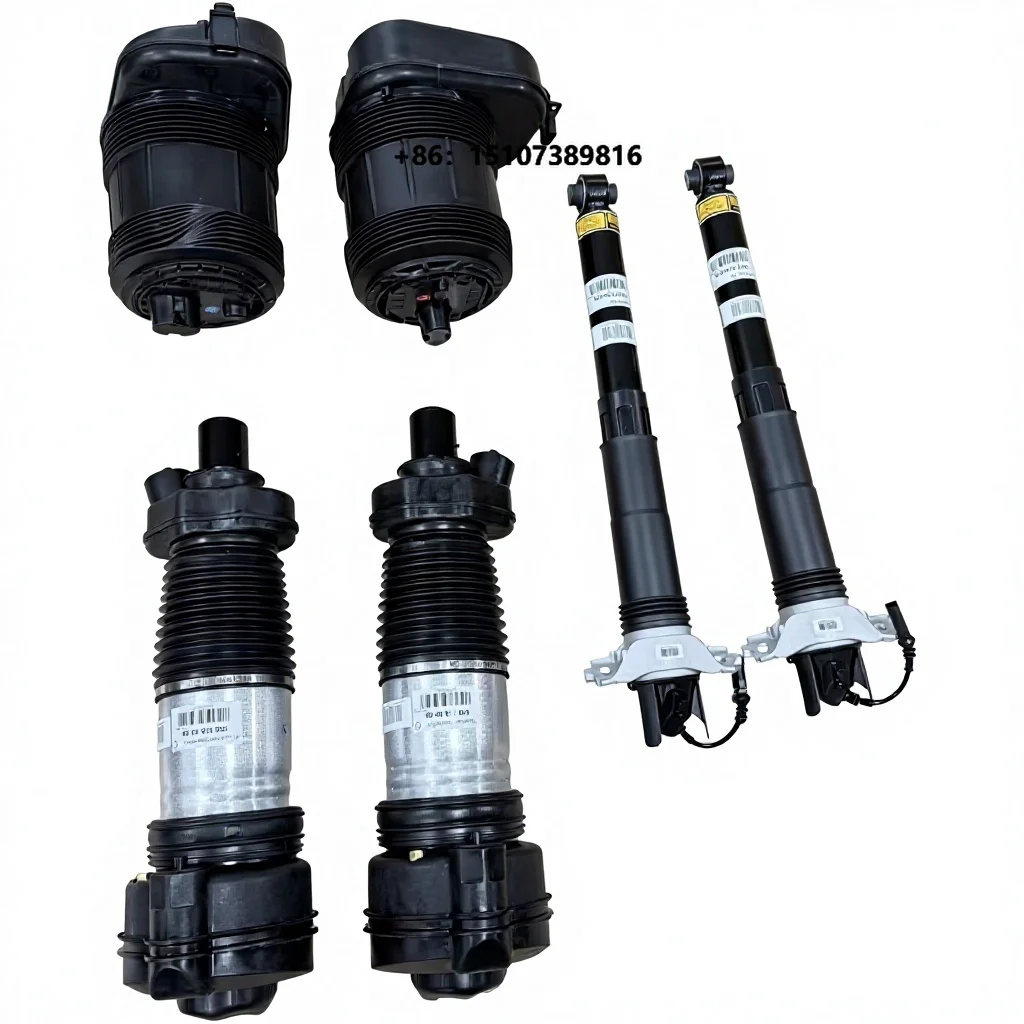 Tenge 1SET Shock Absorber for Porsche Cayenne Touareg 9Y0 9YA Turbo S Hybrid 18-23  Air Suspension Kits Strut 9Y0616039B