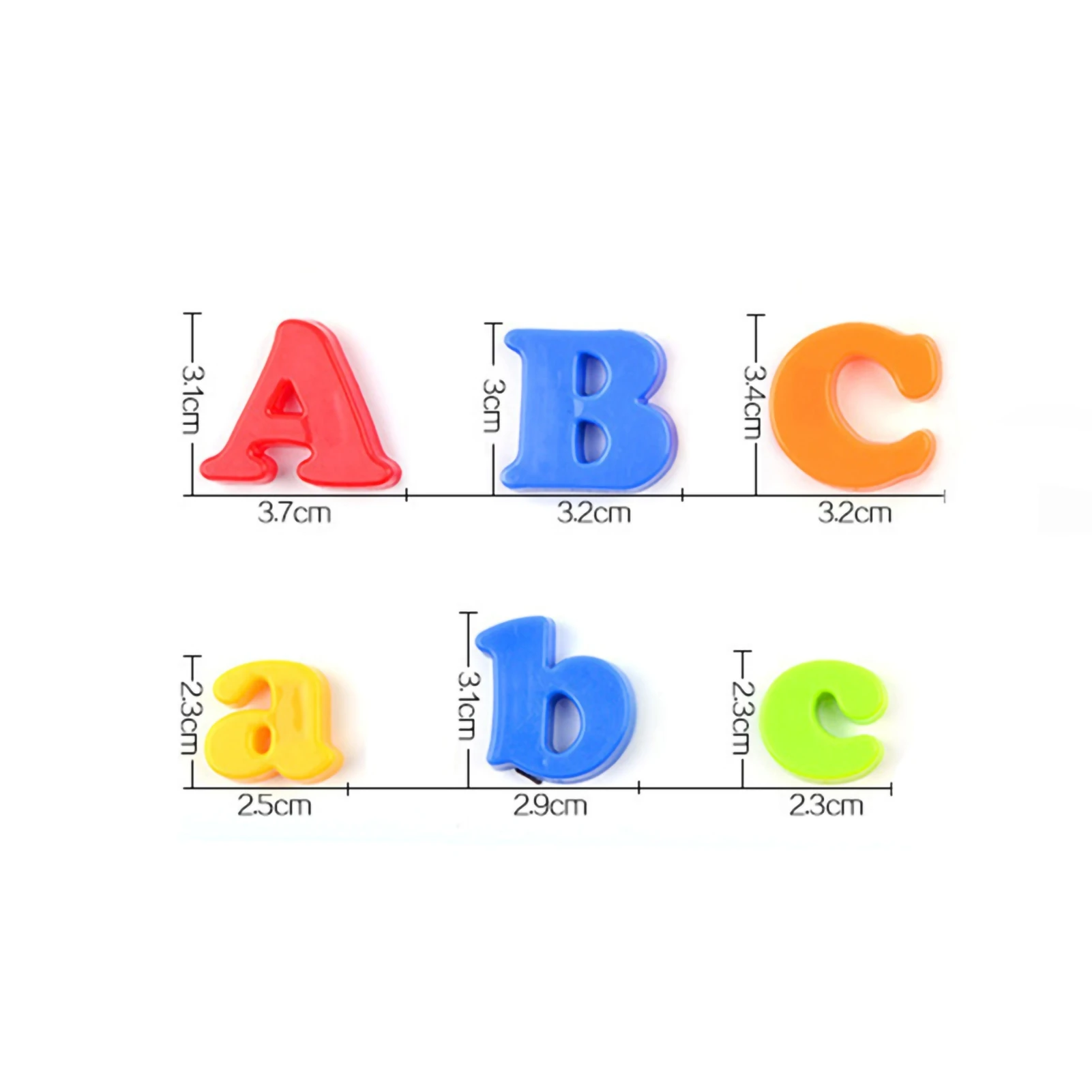 Magnetic Alphabet Kids Educational Learning Magnets Letters Numbers Symbols Toy ABC 123 Fridge Plastic Toy