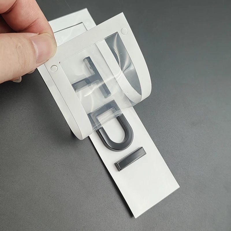 3D ABS كروم أسود شعار TDI شعار رسائل شارة صندوق السيارة