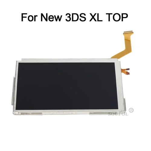 Imagen 2 del producto Camiseta nueva de repuesto de pantalla LCD superior para nuevos accesorios de reparación de consola 3DS XL/LL