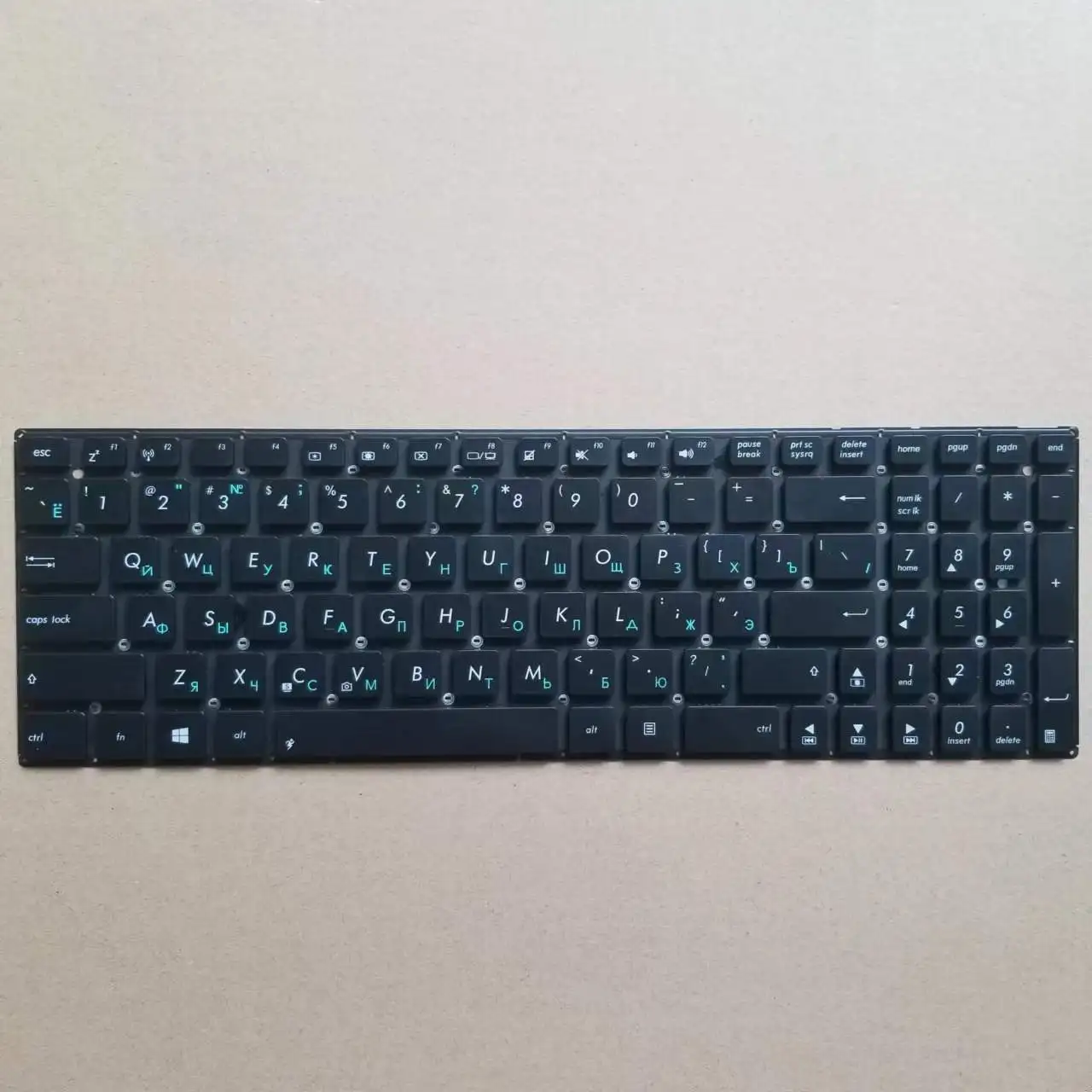 New RU Russian Keyboard For Asus X551 X551c X551ca X551m X551ma F551c F551ca Black Without Frame