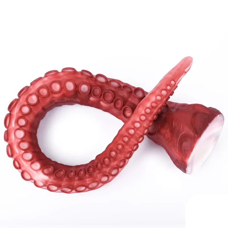 Nothosaur ALLA Tentacle Dildo Color Silicone Toys Realistic Octopus Fake Penis Adult Fantasy Dildo Holder Masturbation sex toy