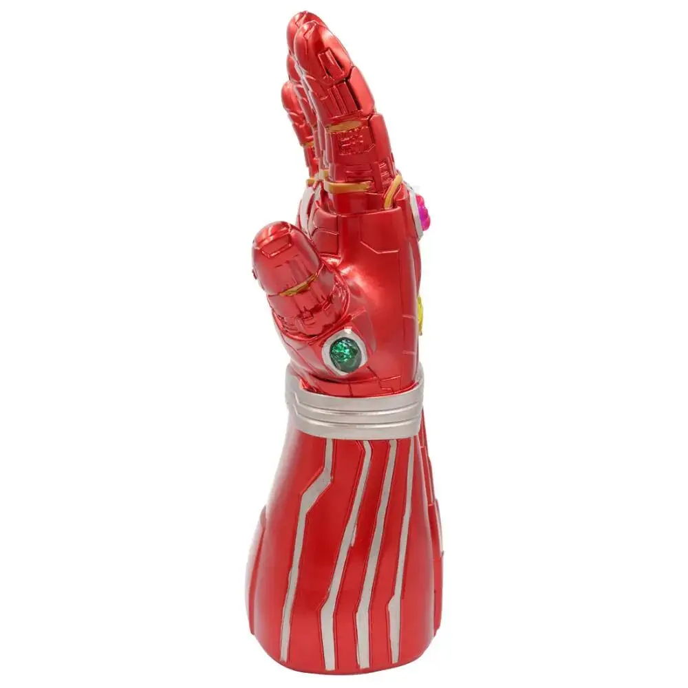 Halloween Cosplay Modell Leuchtender Handschuh Requisite Film-Modell Handschuh Abnehmbarer LED-Edelstein Rollenspiel-Geschenk Halloween Karneval Geschenk-Set – Detail 17